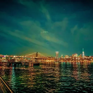 The view of the city just a few mins walk from the restaurant