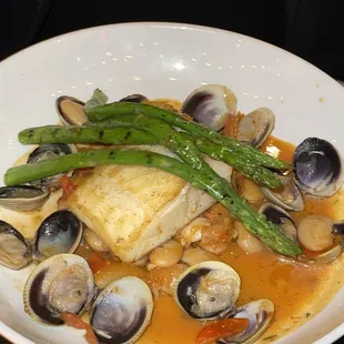 Pan seared Chilean Sea Bass