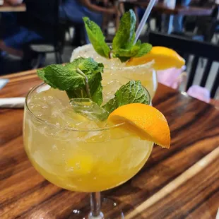 Smokey mango margarita