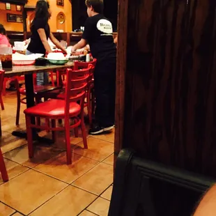 We were at this place and witnessed that the manage allowed 11 &amp; 12 year old kids to work there... Little to young I think