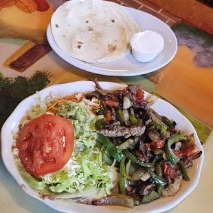 Lunch Fajitas