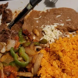 Steak and Peppers