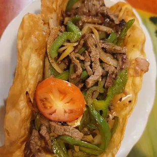 Fajita salad