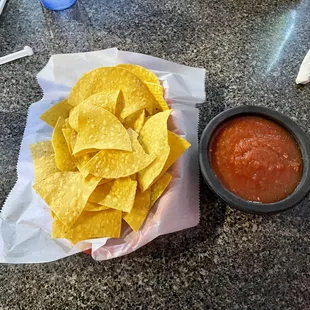 Complimentary Nachos &amp; Salsa