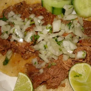 Taco De Barbacoa
