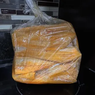 Spicy Red Chile Pork Tamales - Dozen. These are so good! 1/14/2024