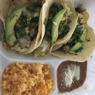 Chicken taco special