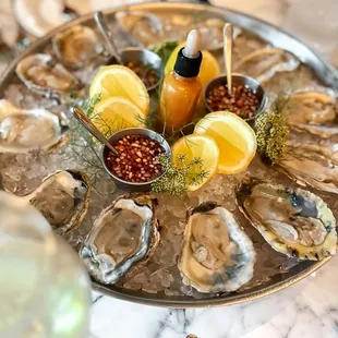 oysters and mussels, oysters, food, mussels, shellfish