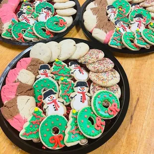 donuts, dough desserts, food