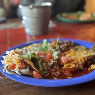 The combo, Christmas. New favorite restaurant in Cruces.