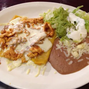 Enchiladas Acapulco Style