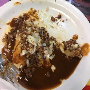 Tamale beef.  Excellent!