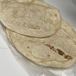 Tortillas de harina