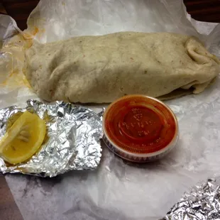 Asada burrito yummy!!!