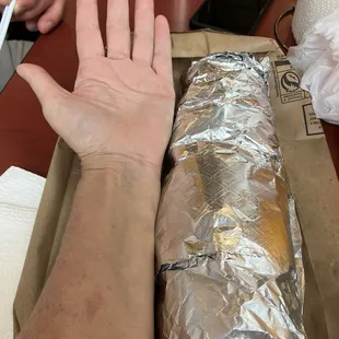 Humongous "big burrito"
