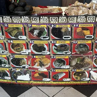 Menu as of 6.27.2024