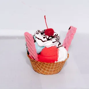 Waffle bowl