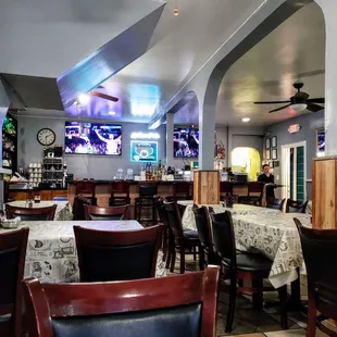 Seating Area at La Nueva Perla