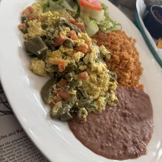 Huevos Con Nopales