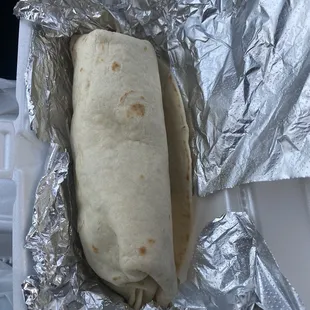 Bean and Cheese Burrito