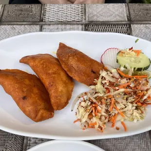 Beef pastelitos appetizer