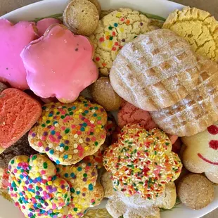 dough desserts, food, donuts