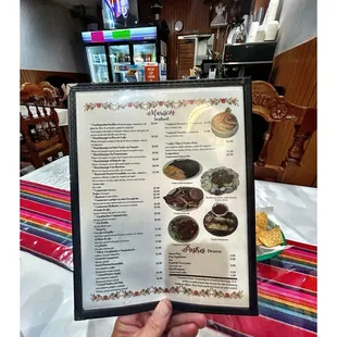 Menu  @ La Oaxaqueña . 3382 N Milwaukee Ave, Chicago, IL