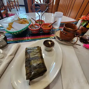 Tamal oaxaqueńo