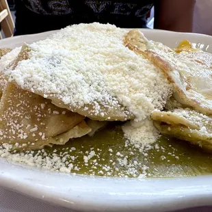 Chilaquilles en Salsa Verde
