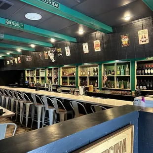 Bar area