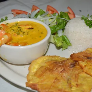 Coconut Cream Shrimp  Sudado de Camaron