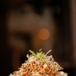 Mhee krob - original authenticity of thai appetizer. we are making it in Vegan option.