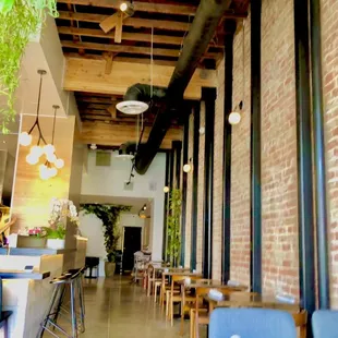 Interior, Brick walls