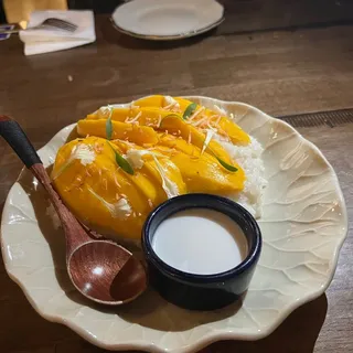 Mango Coconut Sticky Rice