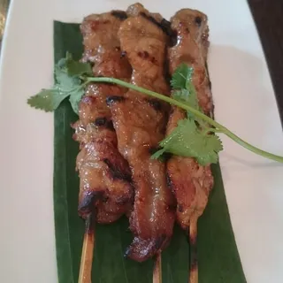 Moo Ping with Sticky Rice