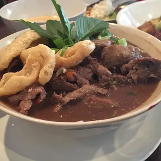 Signature Thai Boat Noodle Soup