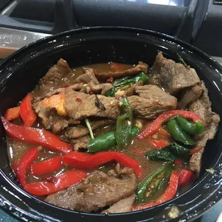 Braised Beef Ka Pow**