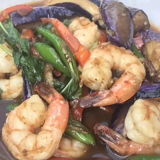 Stir-Fry Basil Eggplant