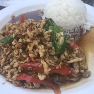 Minced Chicken Basil