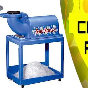 Heaters, Snocone machine, popcorn machine rental en Hemet