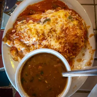 Lunch Special Chile Relleno