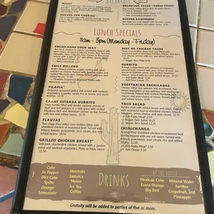 Menu 8/2024