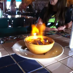Queso Flameado
