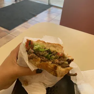 Carne Asada Torta