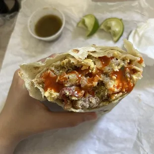 Hashbrowns Breakfast Burrito