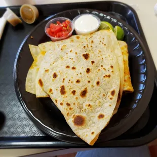 Adobada quesadilla