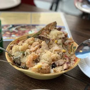 Seafood Paella