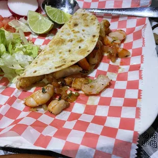 Quesadilla De Camaron
