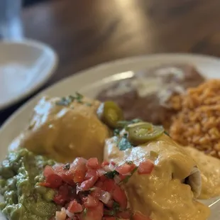Burrito (chicken and beef mix)