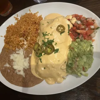 La Palapa Sunken Burrito Grande